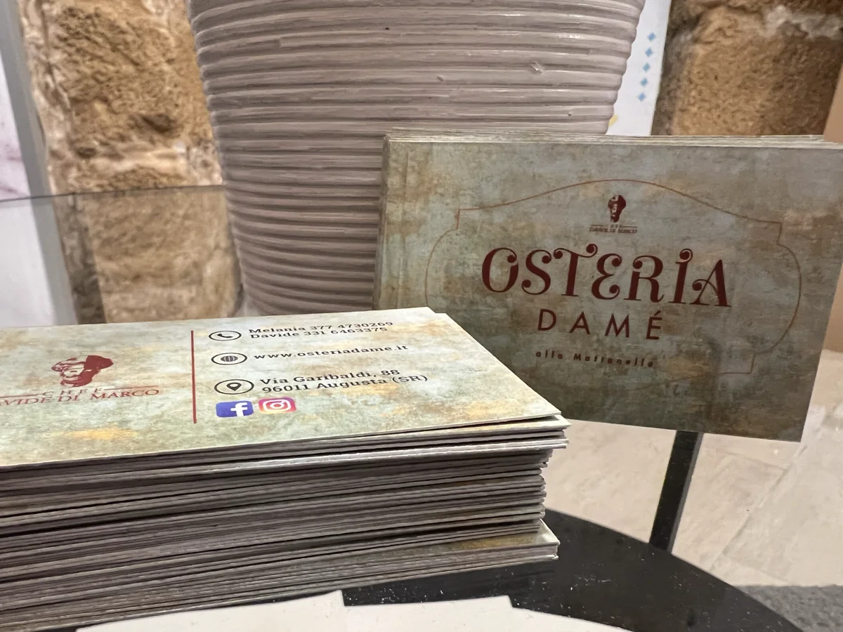 Biglietti da visita classici in carta