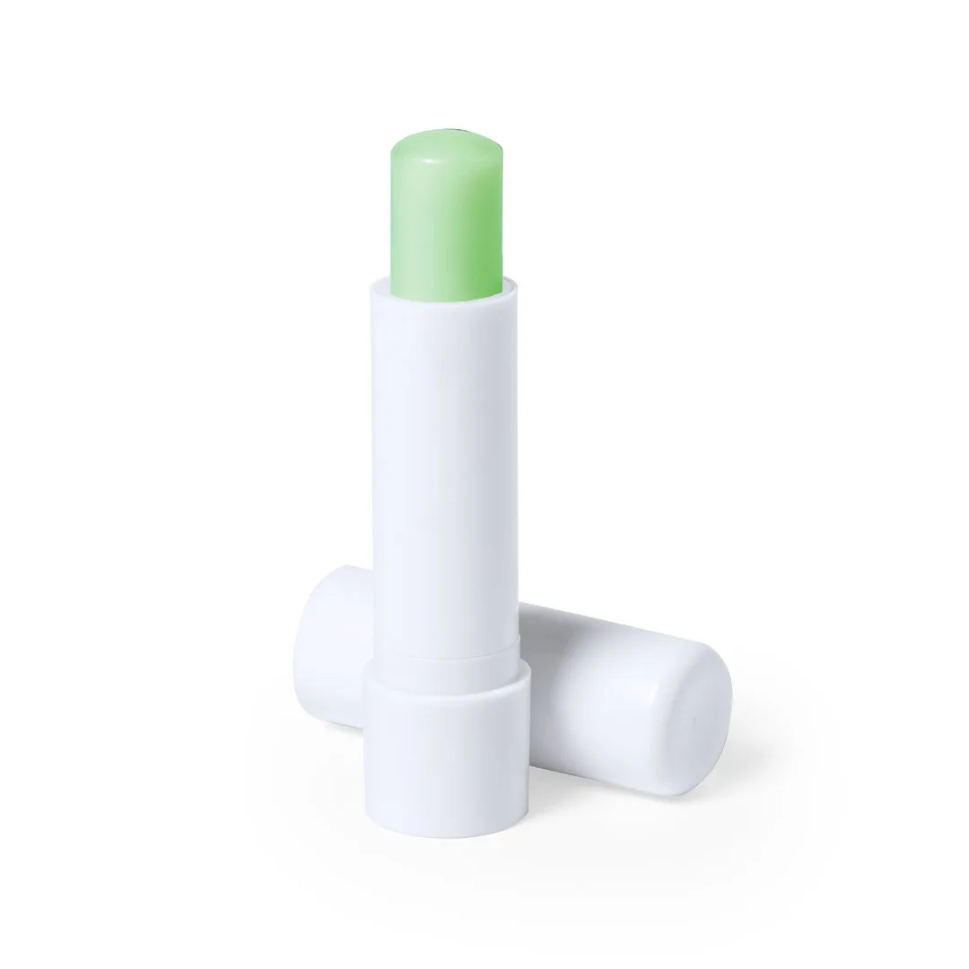 Balsamo labbra Taishe, dettaglio del dispenser bianco con cappuccio