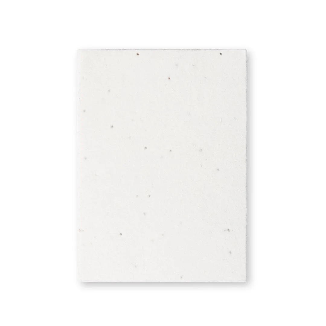 Bloc-Notes con Semi Zomek nel colore bianco