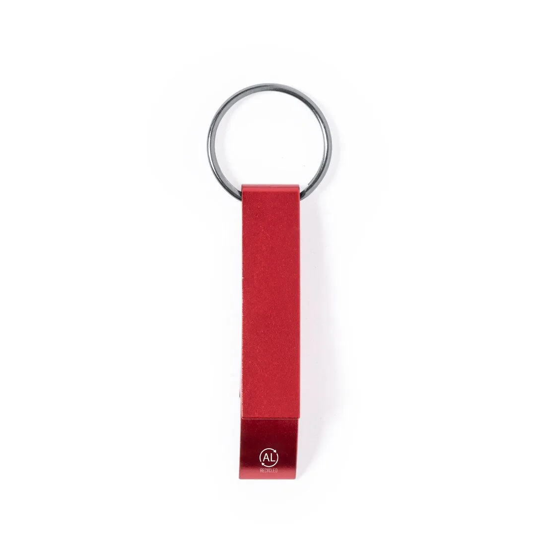 Portachiavi apribottiglia Mixe rosso