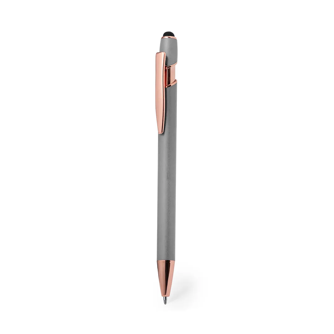 Penna Touch Lixor nel colore grigio