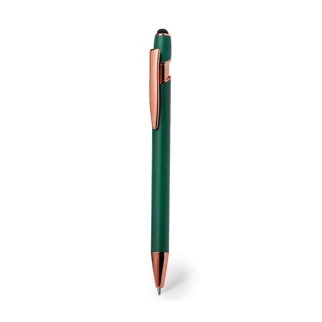 Penna Touch Lixor nel colore verde scuro