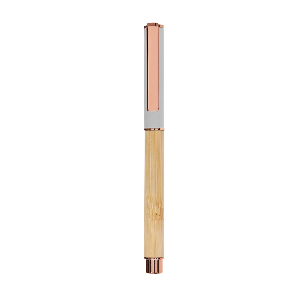 Penna Roller Bobbin nel colore argentato