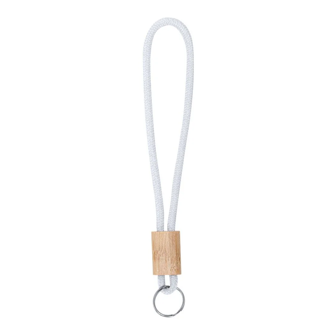 Portachiavi Walnut nel colore bianco