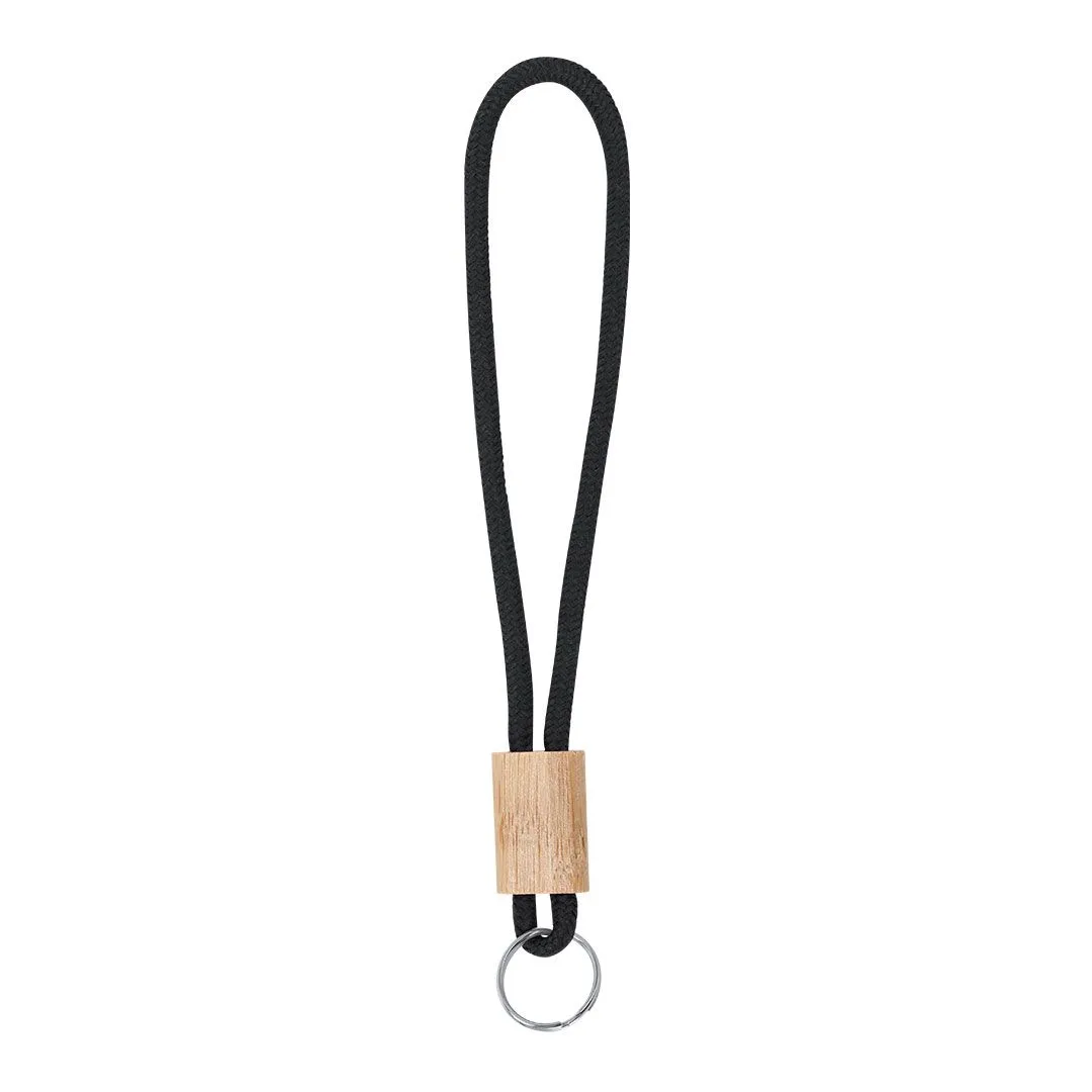 Portachiavi Walnut nel colore nero