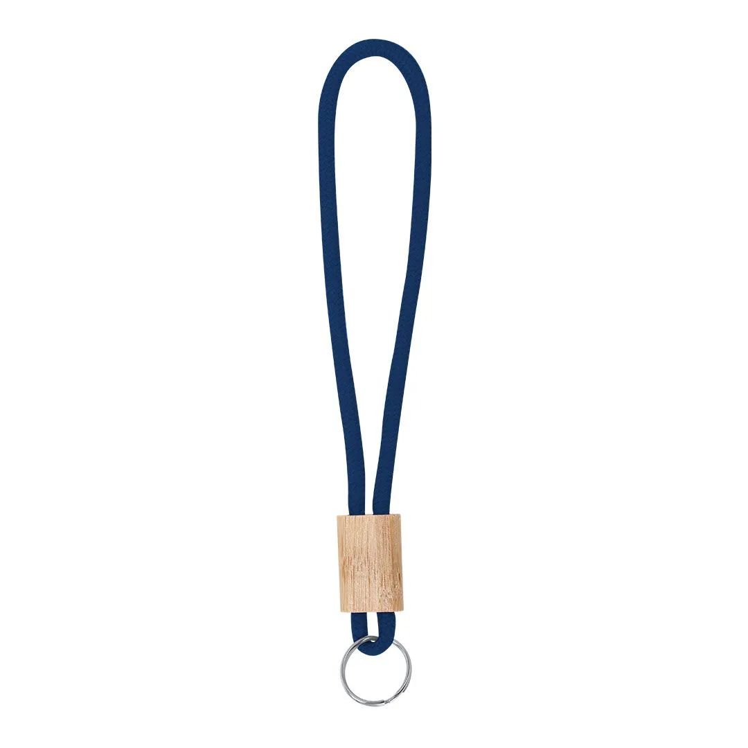 Portachiavi Walnut nel colore blu navy