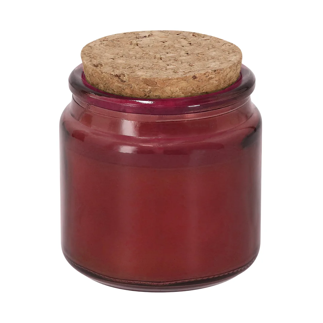Candela Aromatica Fermix nel vetro rosso