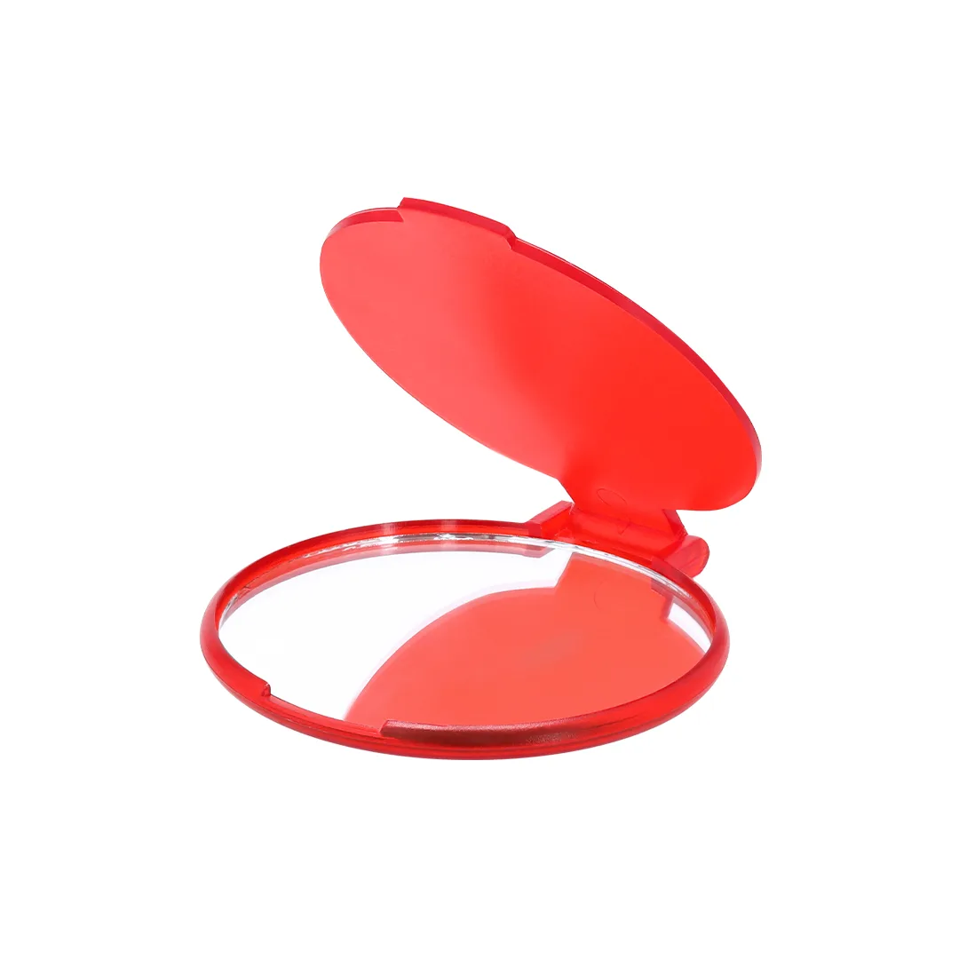 Specchietto Thiny aperto, con lo specchio interno in vista