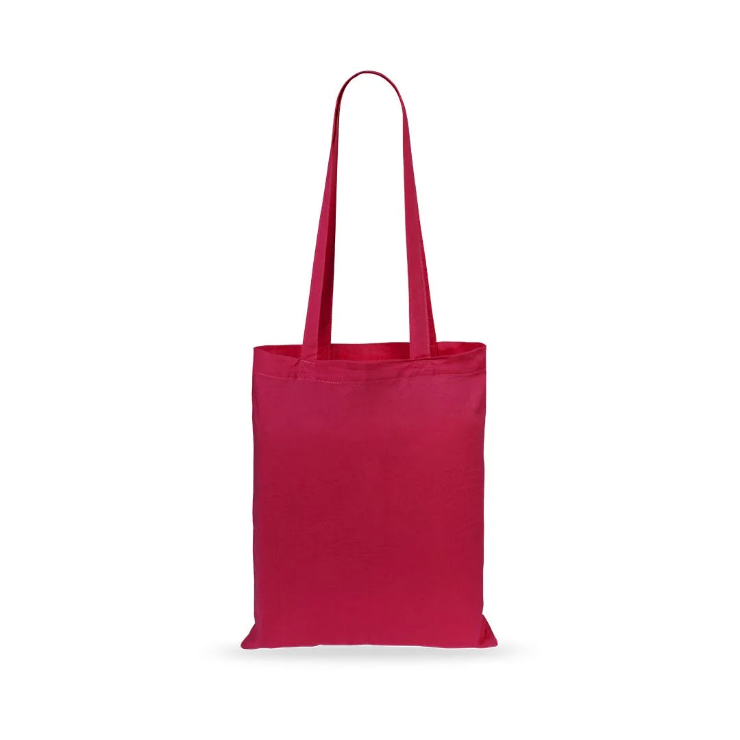 Borsa in cotone colorata nel colore rosso