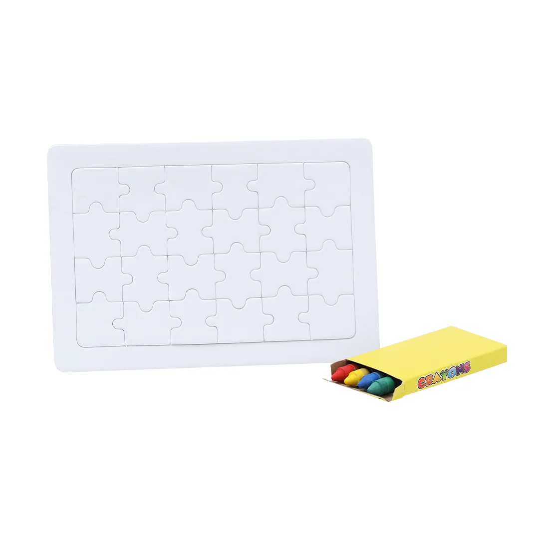 Puzzle da 24 tessere Zeta su fondo bianco