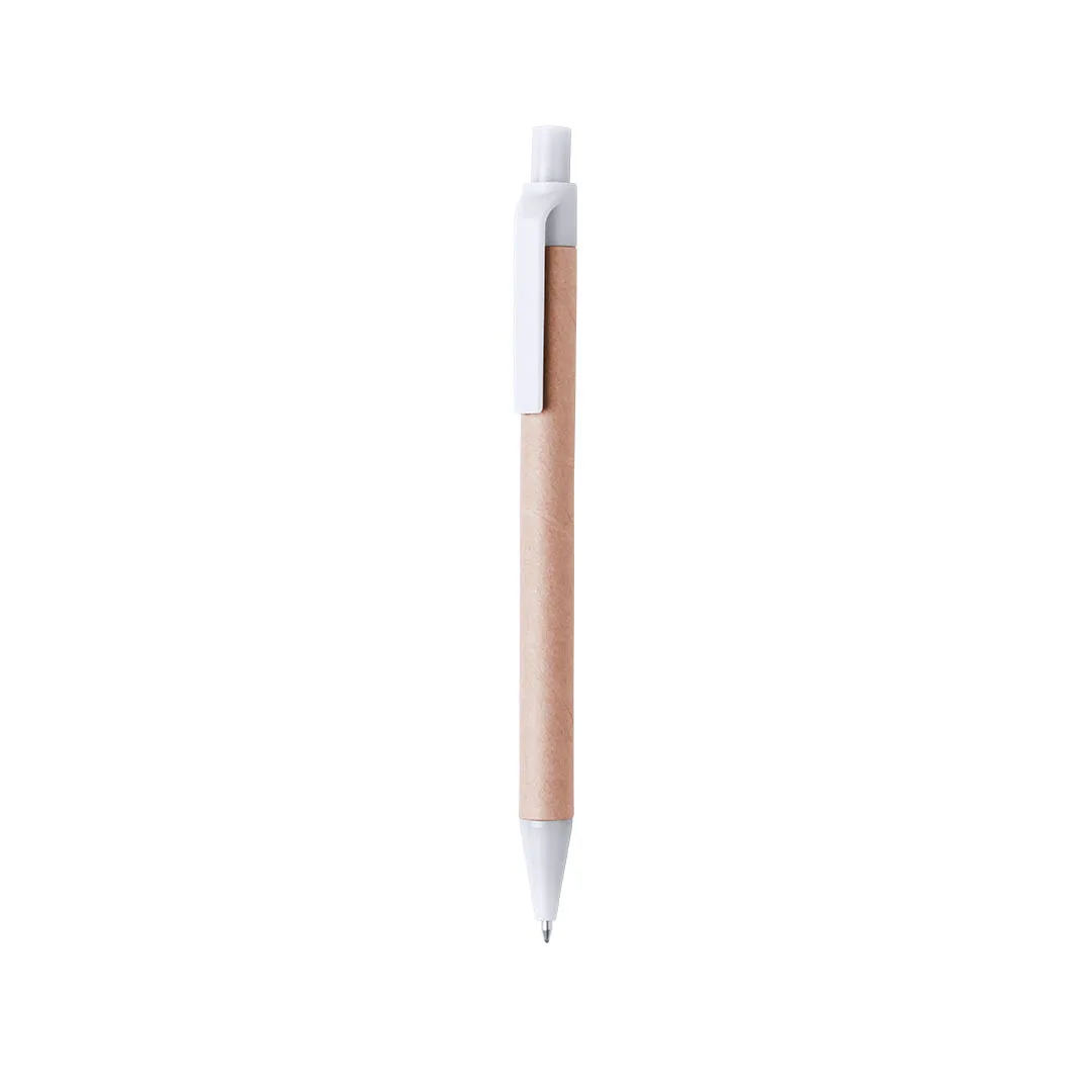 Penna a Sfera Tori nel colore bianco