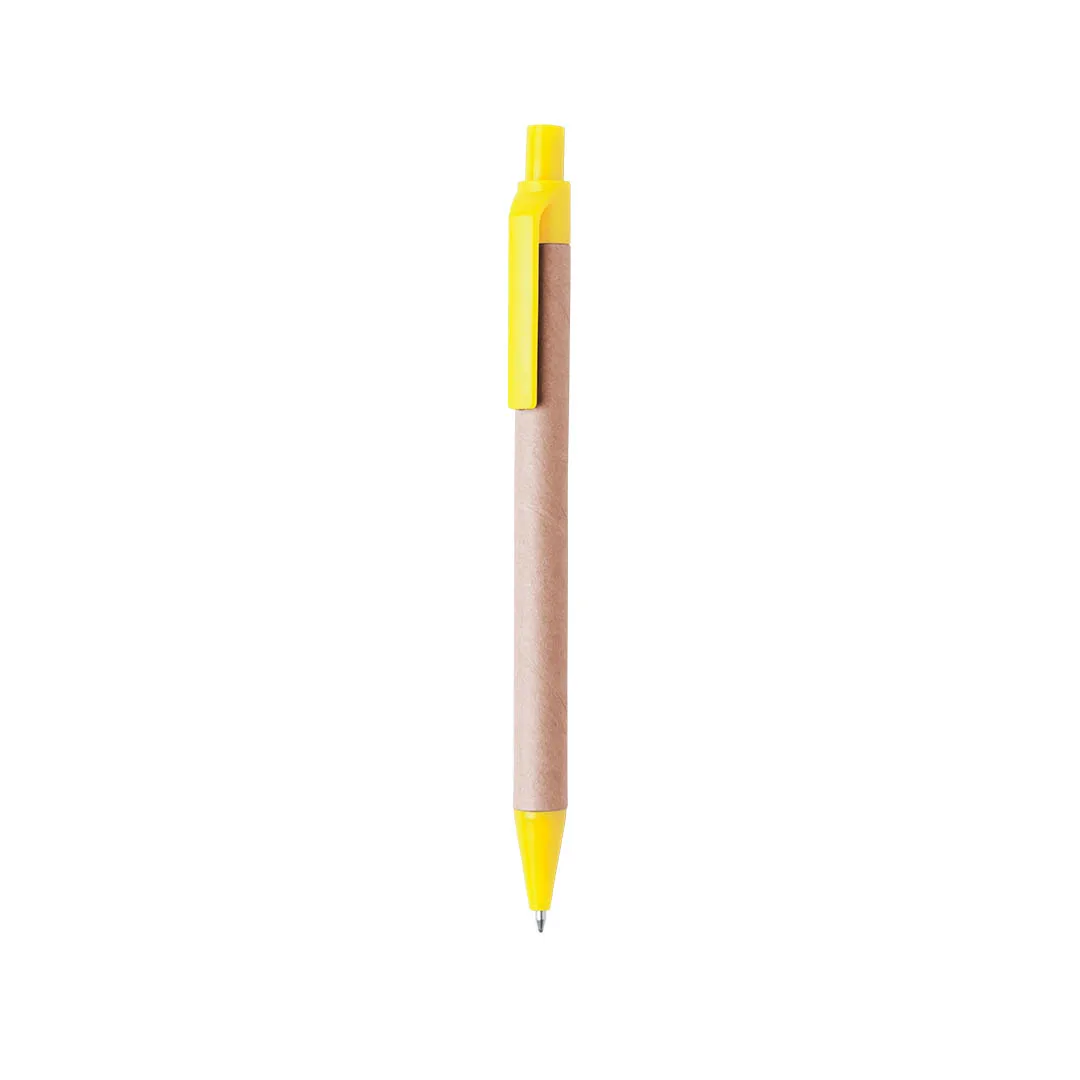 Penna a Sfera Tori nel colore giallo