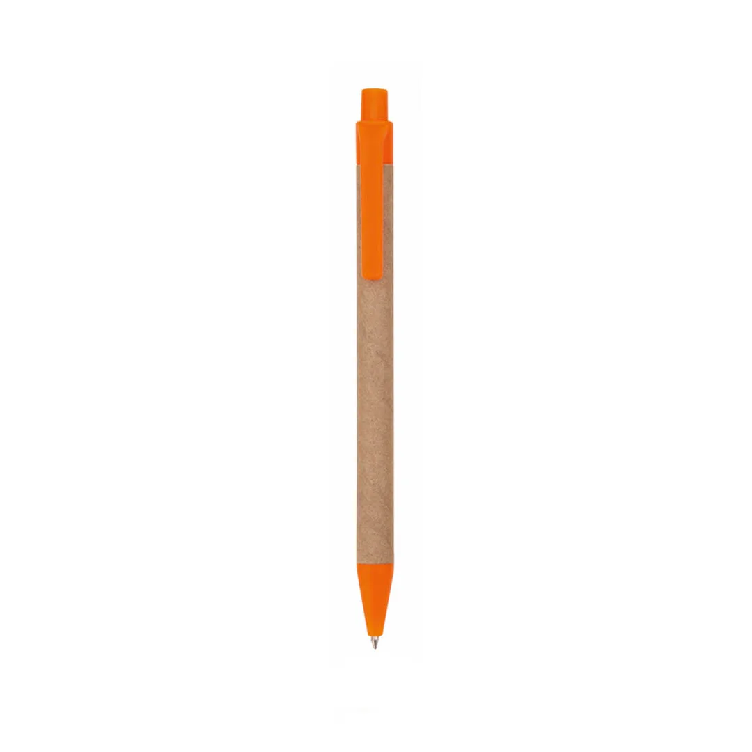 Penna a Sfera Tori nel colore arancione