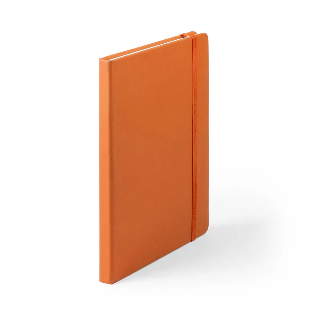 Block Notes Cilux nel colore arancione