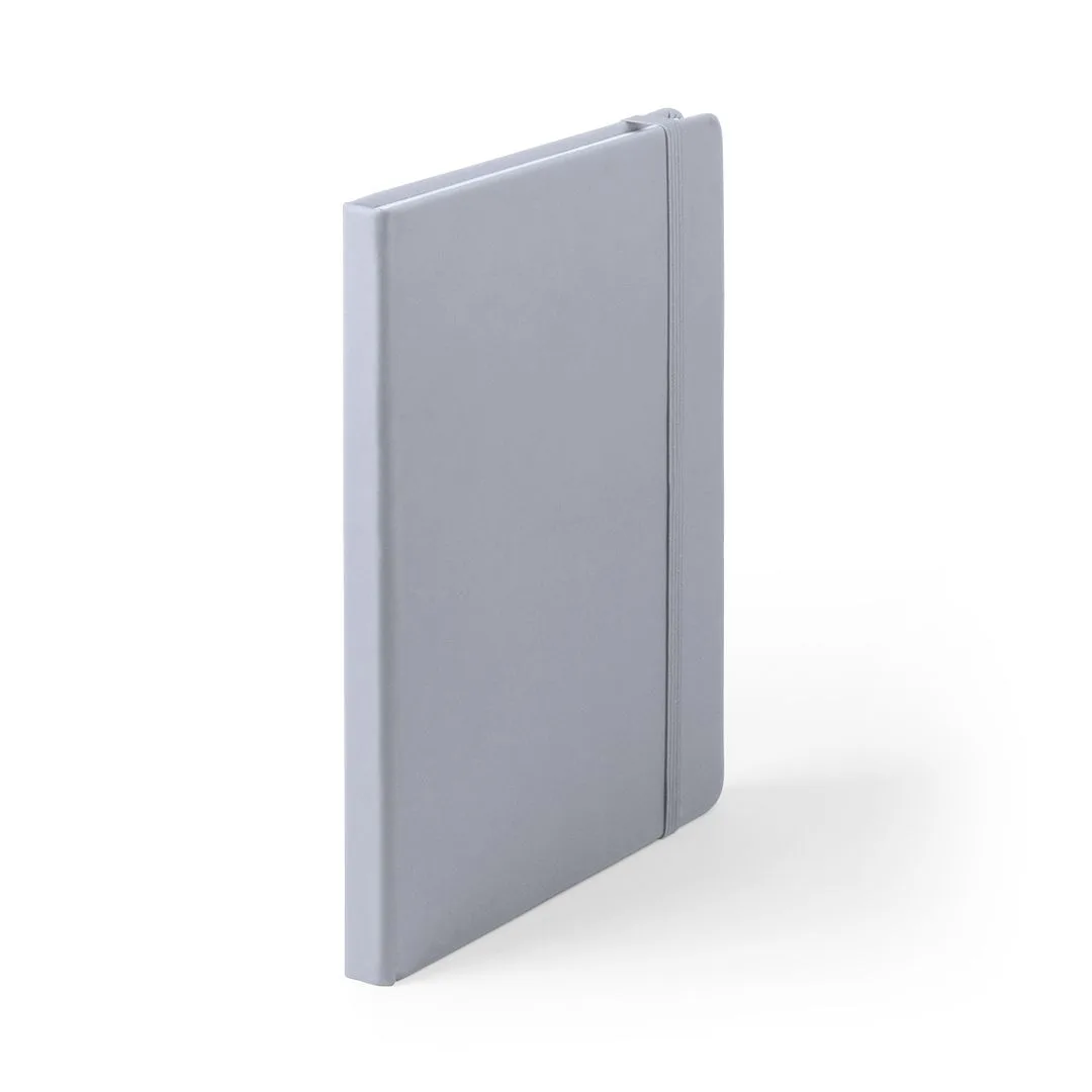 Block Notes Cilux nel colore argentato