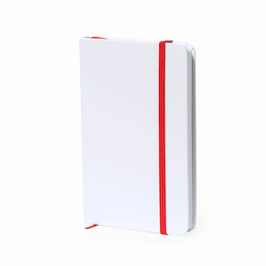 Block notes Yakis aperto sui fogli lisci