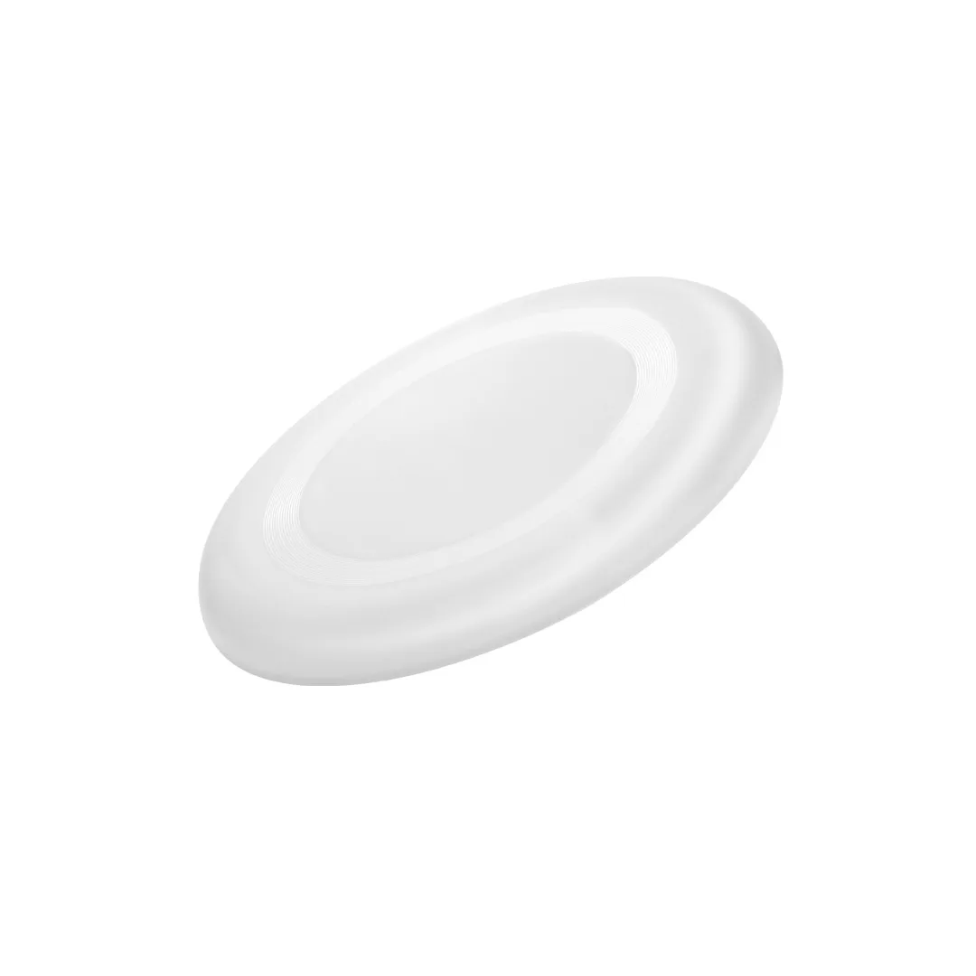 Frisbee da 23 cm stampato con il vostro logo nel colore bianco