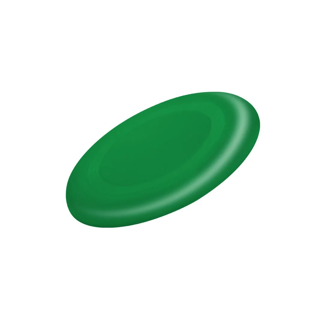 Frisbee da 23 cm stampato con il vostro logo nel colore verde
