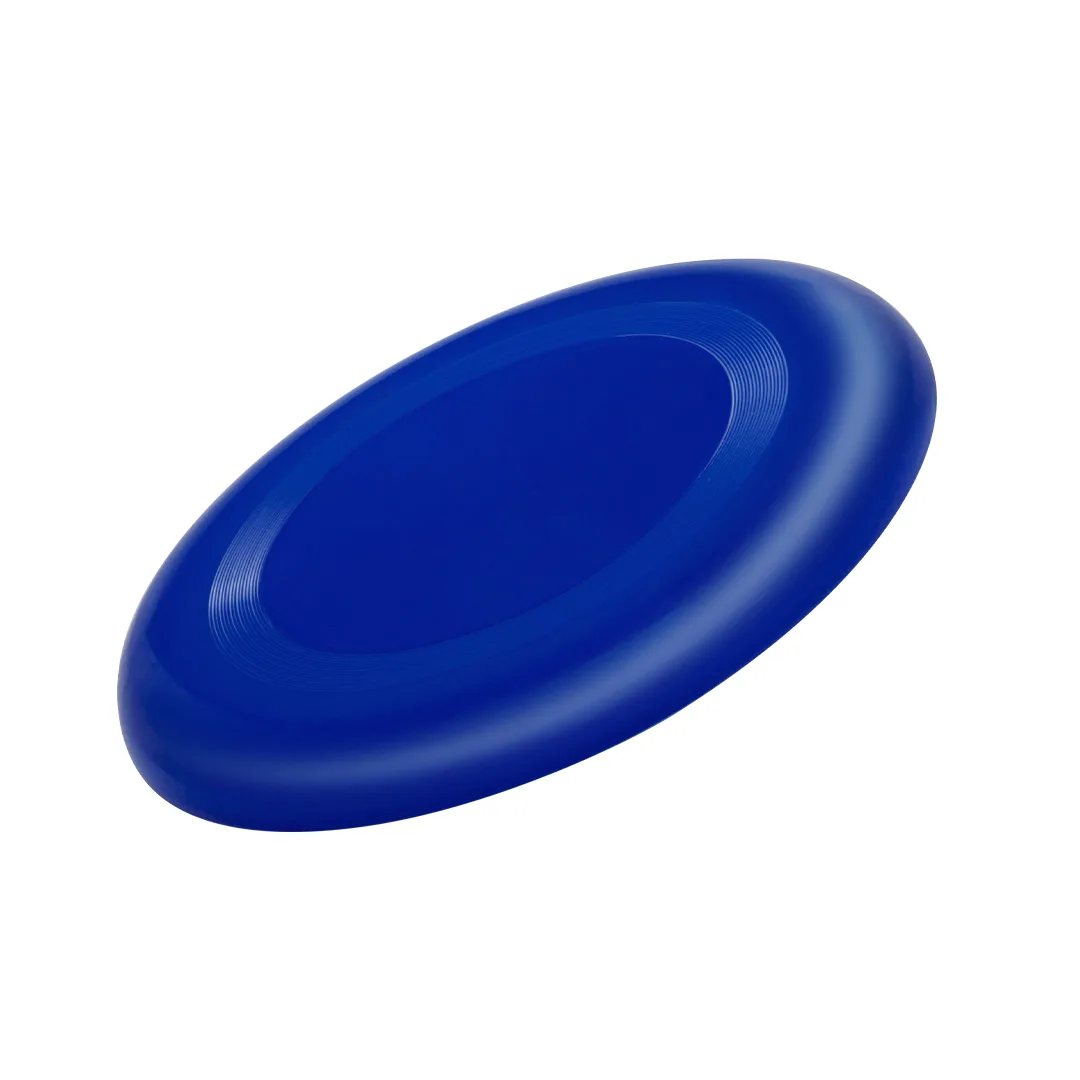 Frisbee Girox da 23 cm in plastica, vista dall'alto su fondo bianco