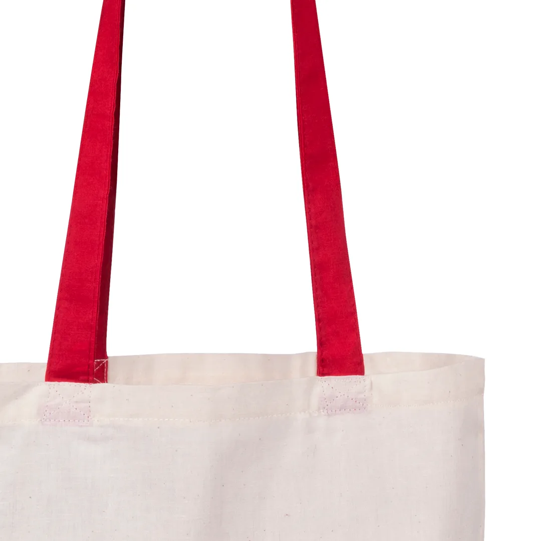 Borsa Fuzox aperta, interno in cotone naturale