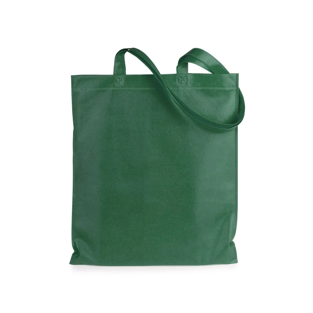 Shopper in TNT nel colore verde
