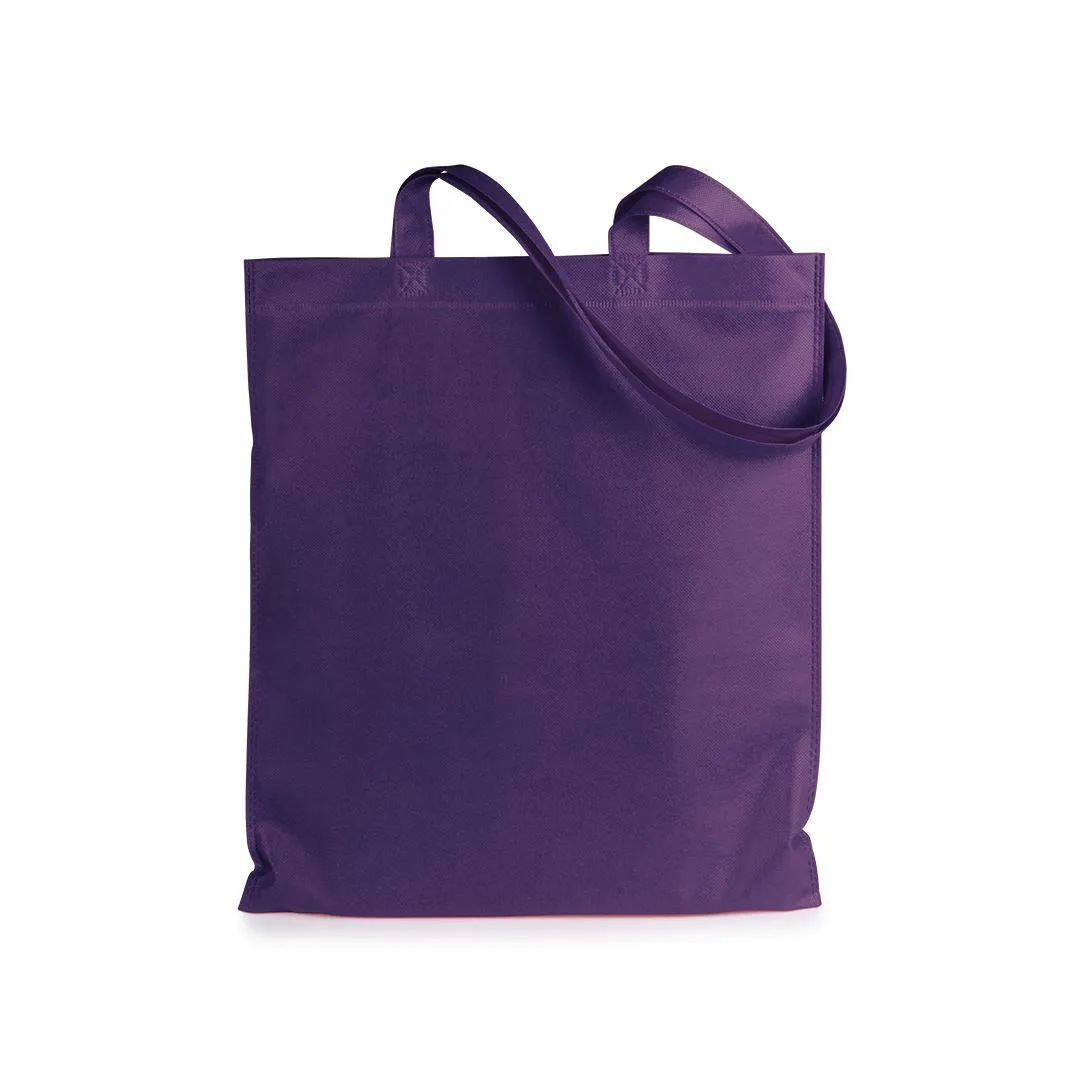 Shopper in TNT nel colore porpora