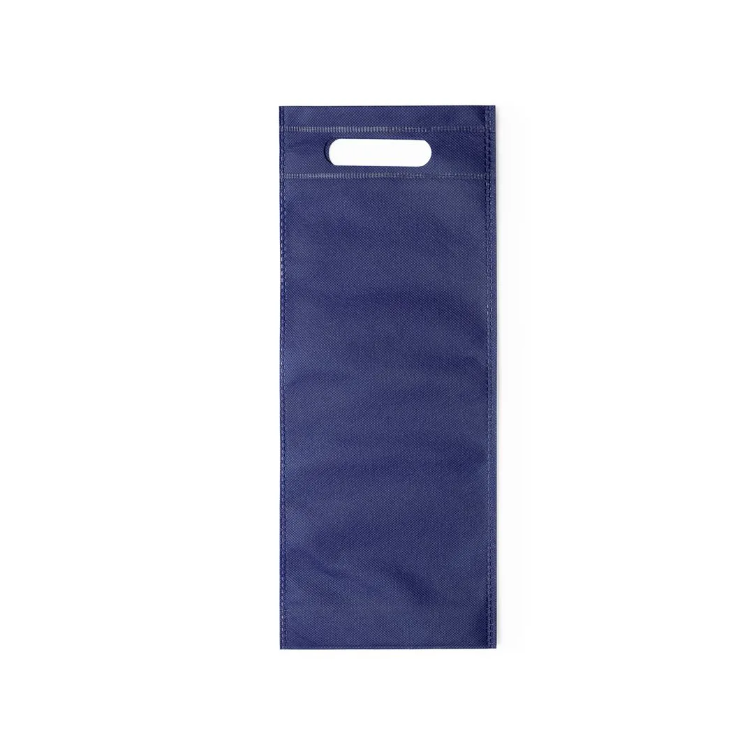 Borsa portabottiglia in TNT nel colore blu navy