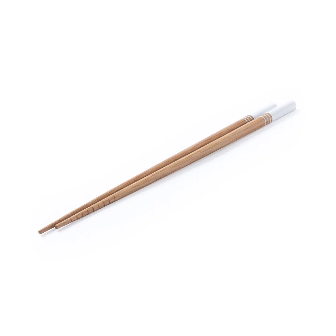 Set Bacchette Nesty nel colore bianco
