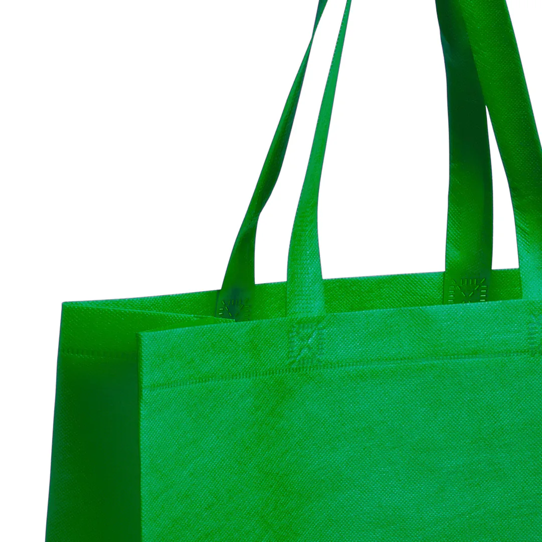 Shopper in TNT Cattyr con soffietti laterali, dettaglio del fondo largo