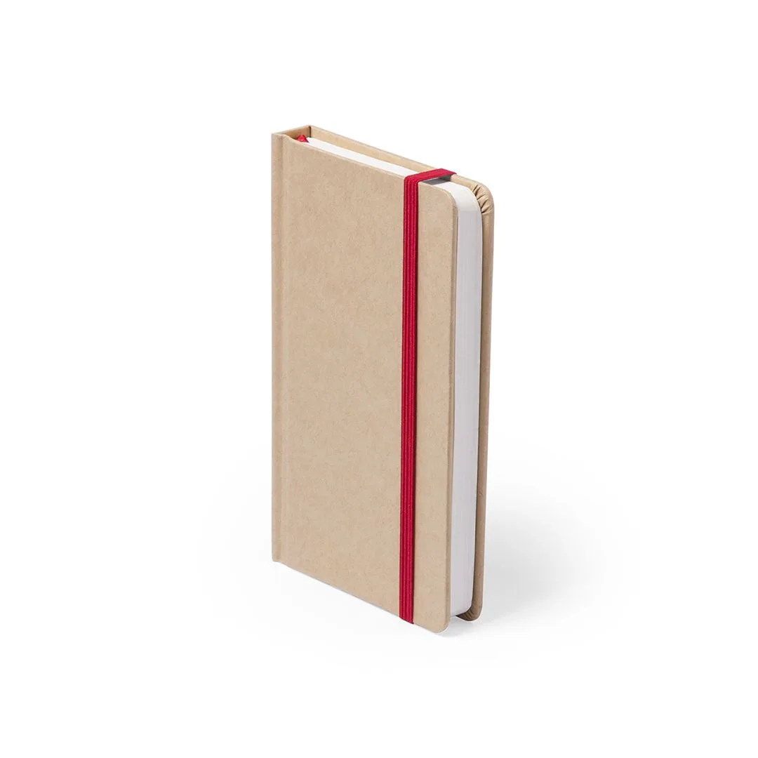Block Notes Bosco nel colore rosso