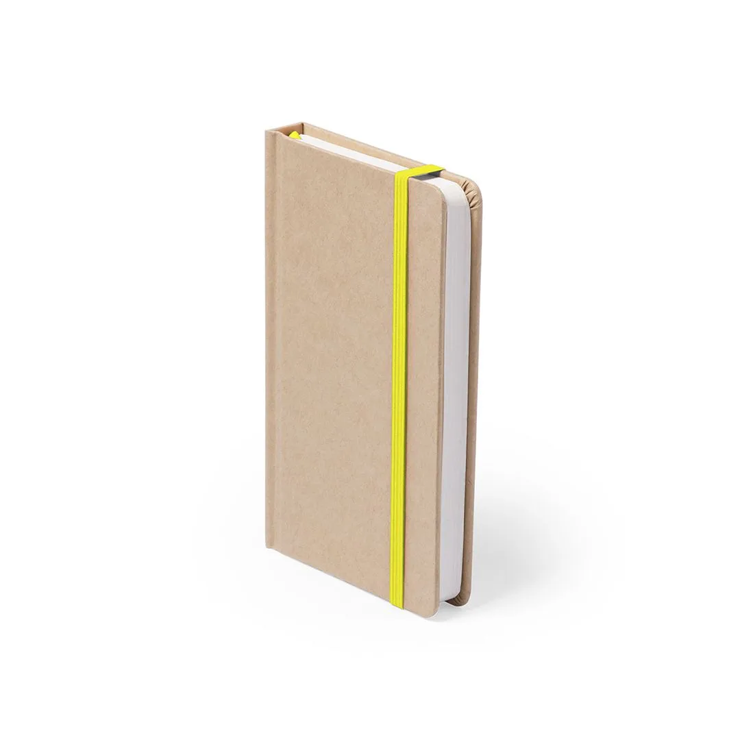 Block Notes Bosco nel colore giallo