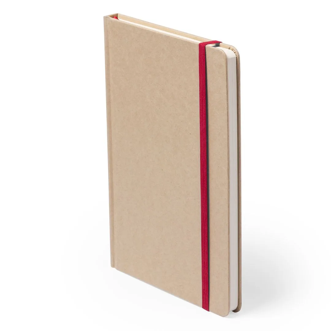 Block Notes Raimok nel colore rosso