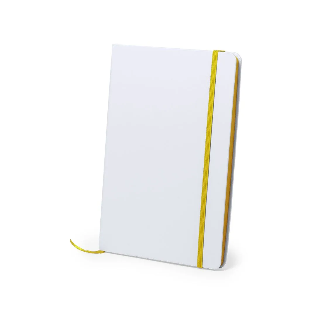 Block Notes Kaffol nel colore giallo