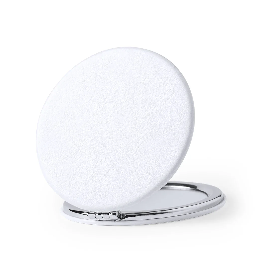 Specchio Plumiax aperto, con i due specchi interni in vista