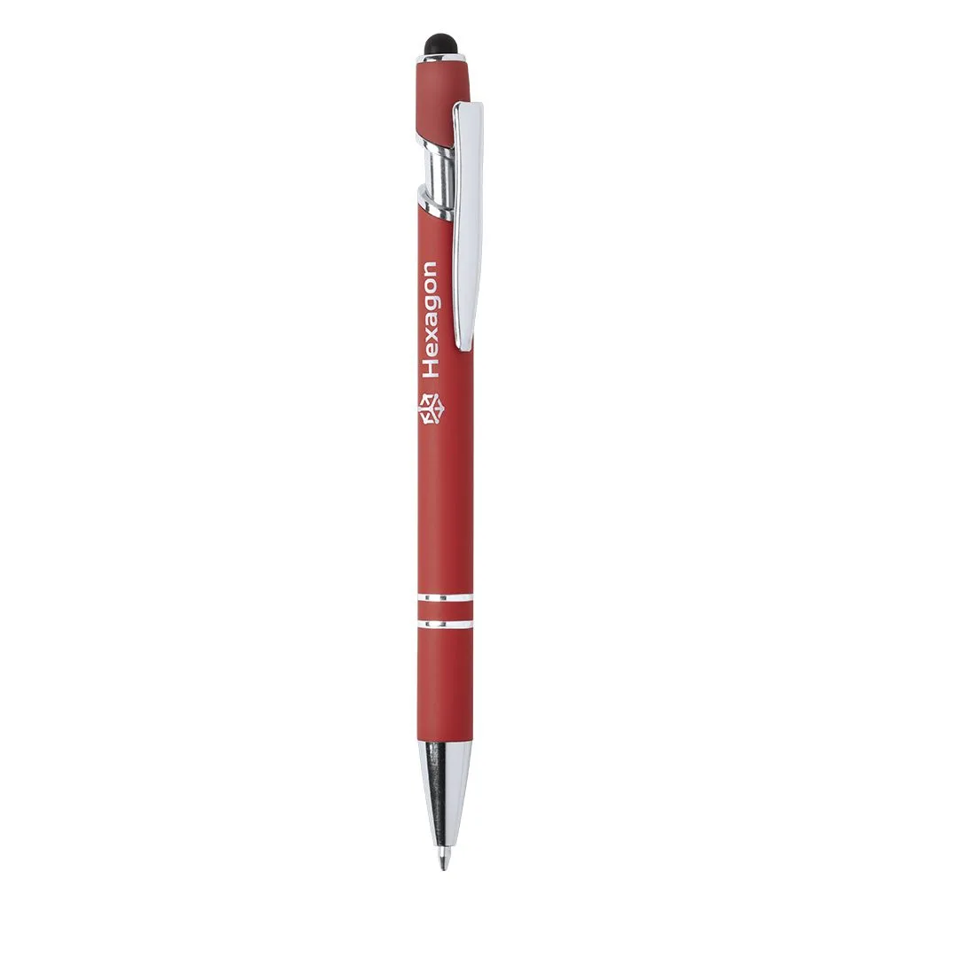 Penna Touch Lekor nel colore rosso