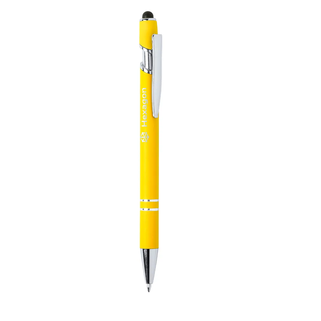 Penna Touch Lekor nel colore giallo