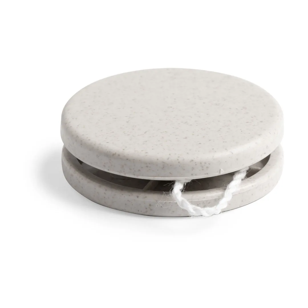 Yo-yo Runux in fibra di bambù con filo di cotone bianco