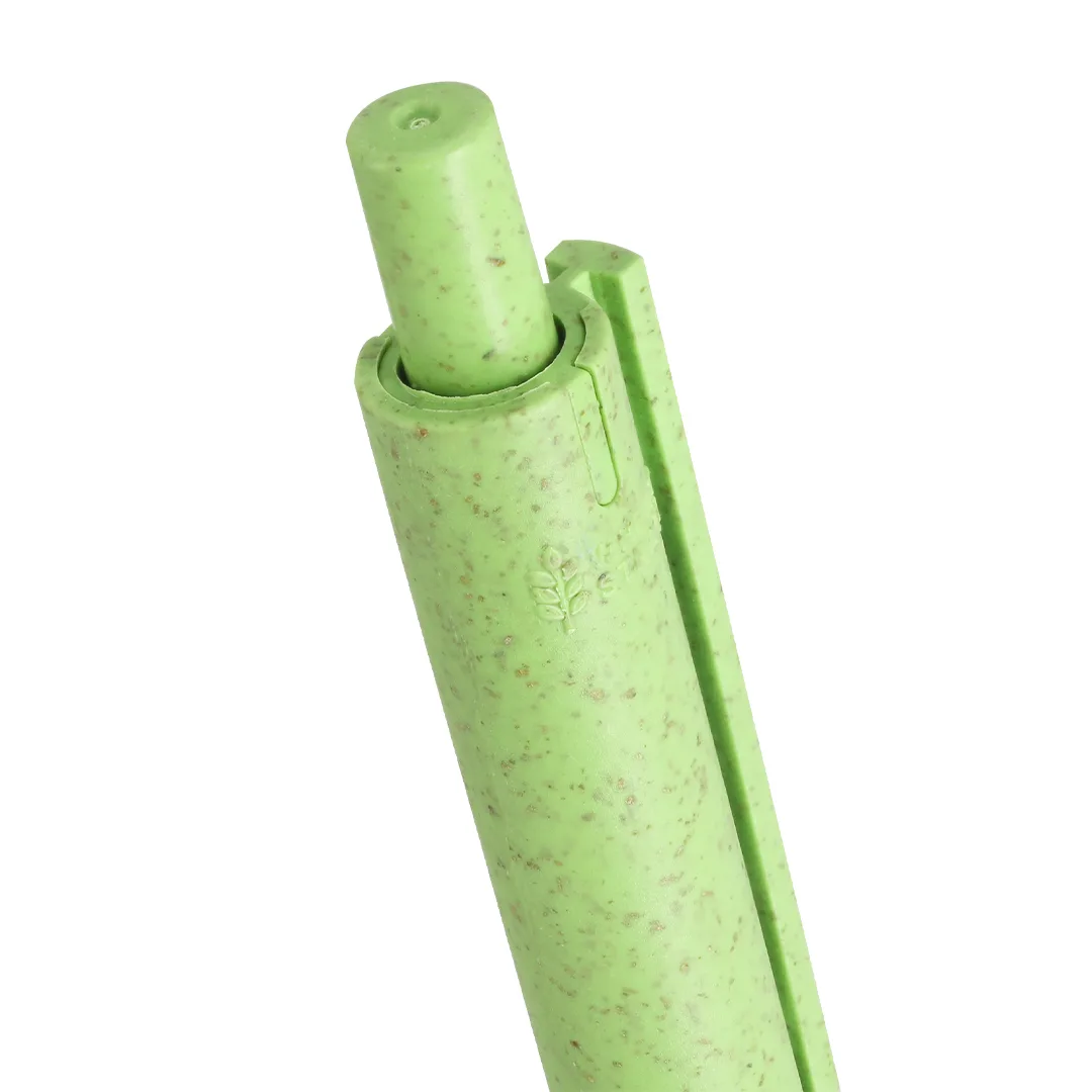 Penna Harry, dettaglio della punta e del fusto in fibra di grano