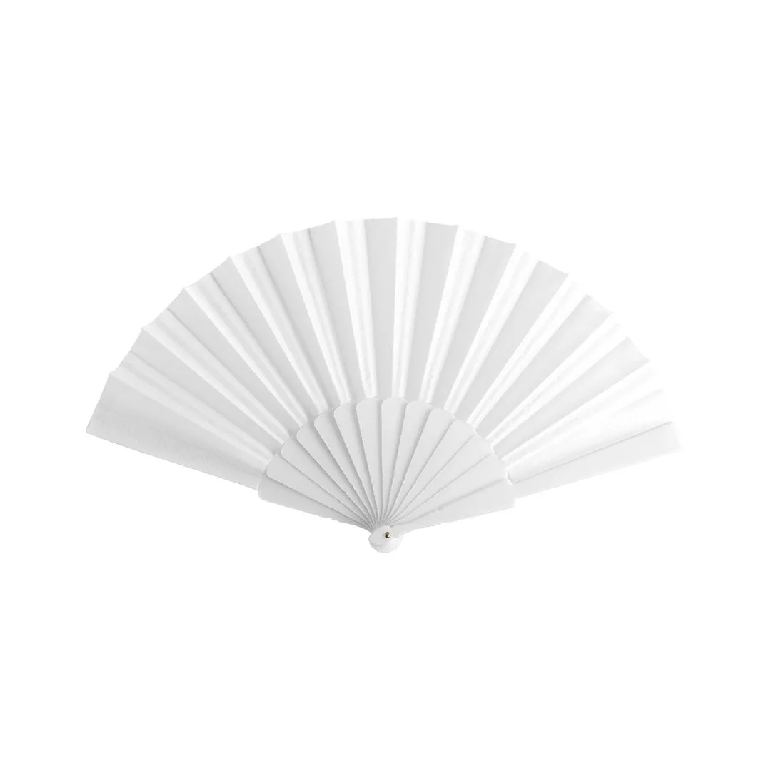 Ventaglio Tela nel colore bianco