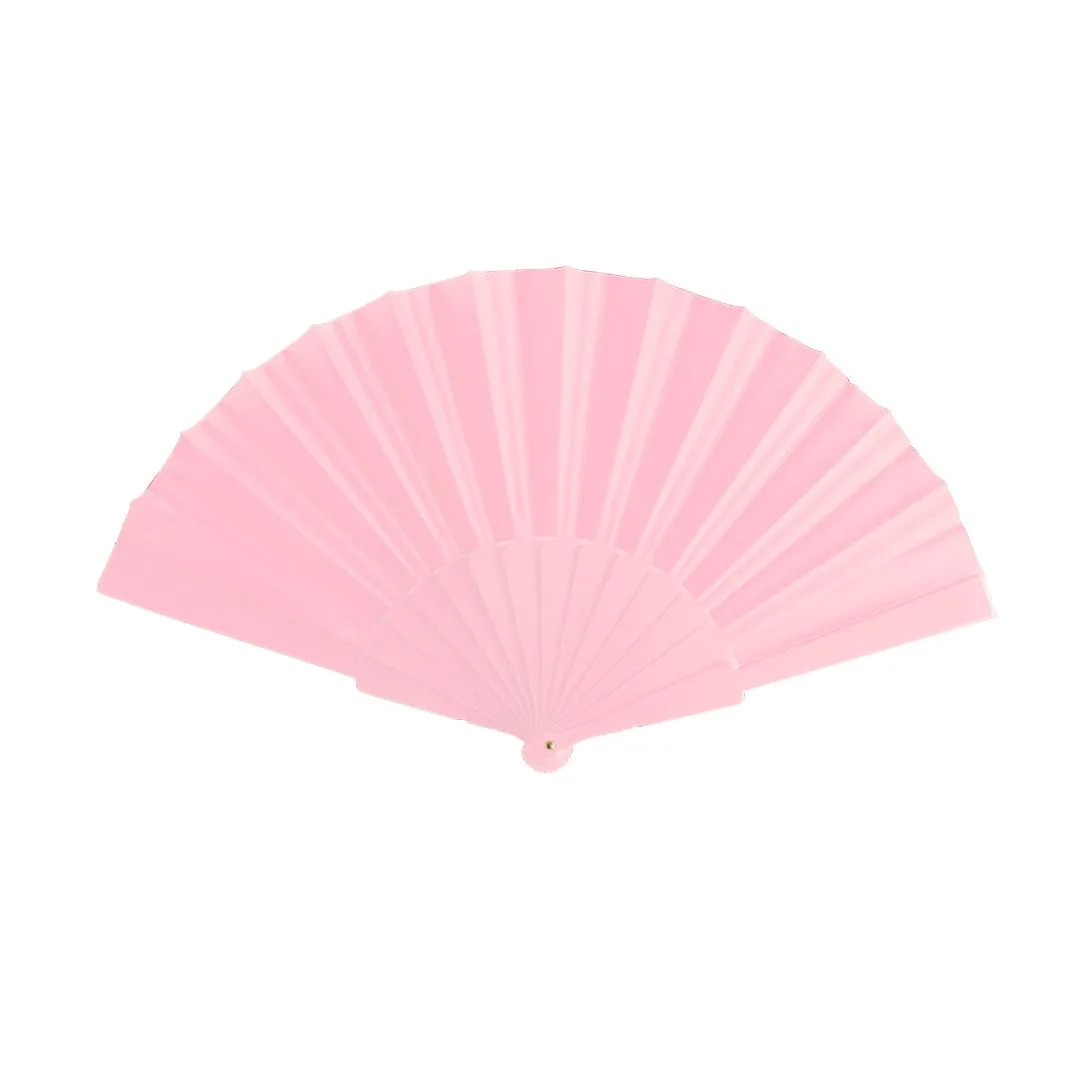 Ventaglio Tela nel colore rosa