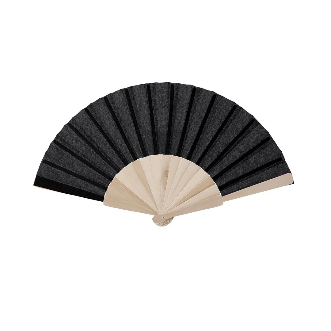 Ventaglio Folklore nel colore nero