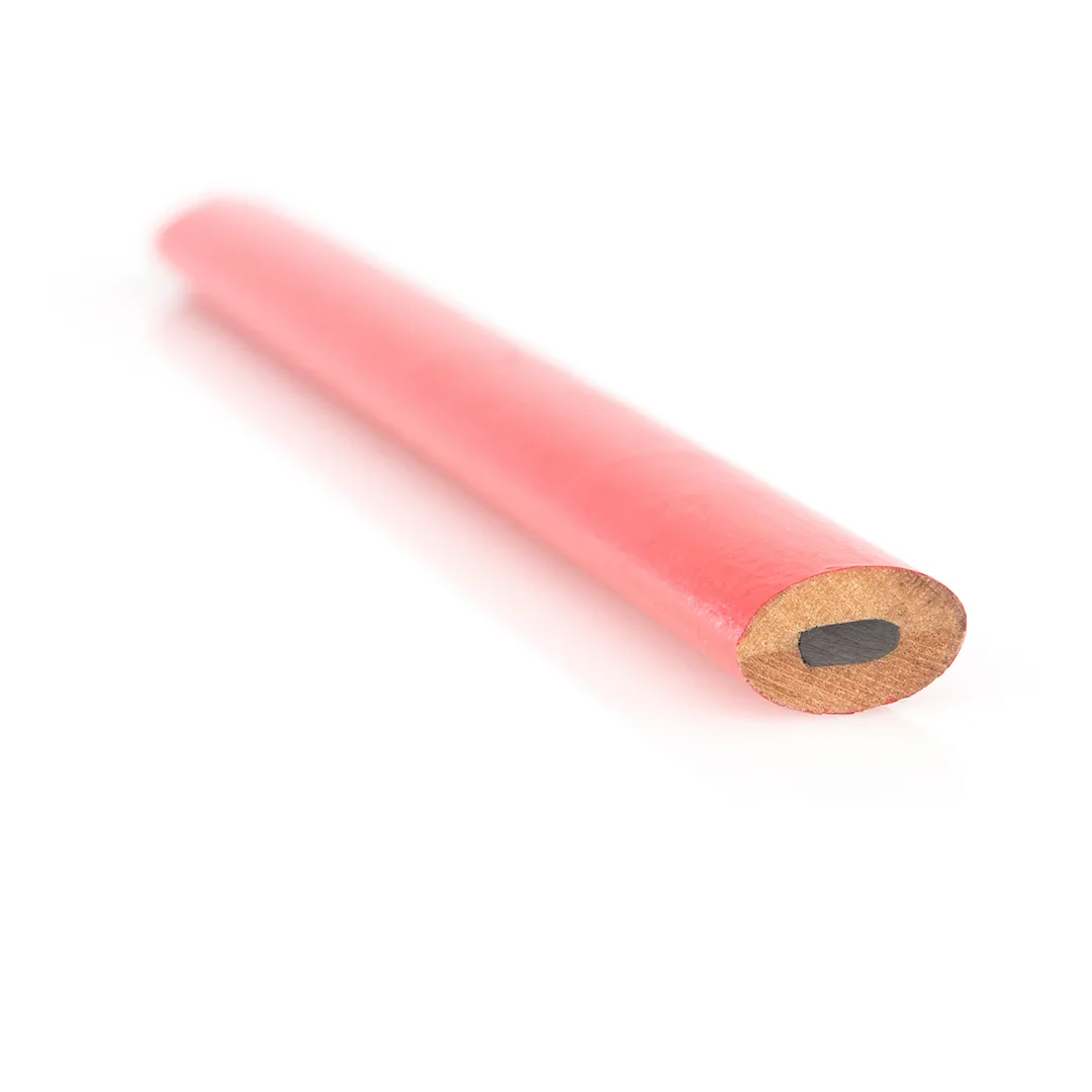 Matite Carpintero affiancate, lato piatto in vista