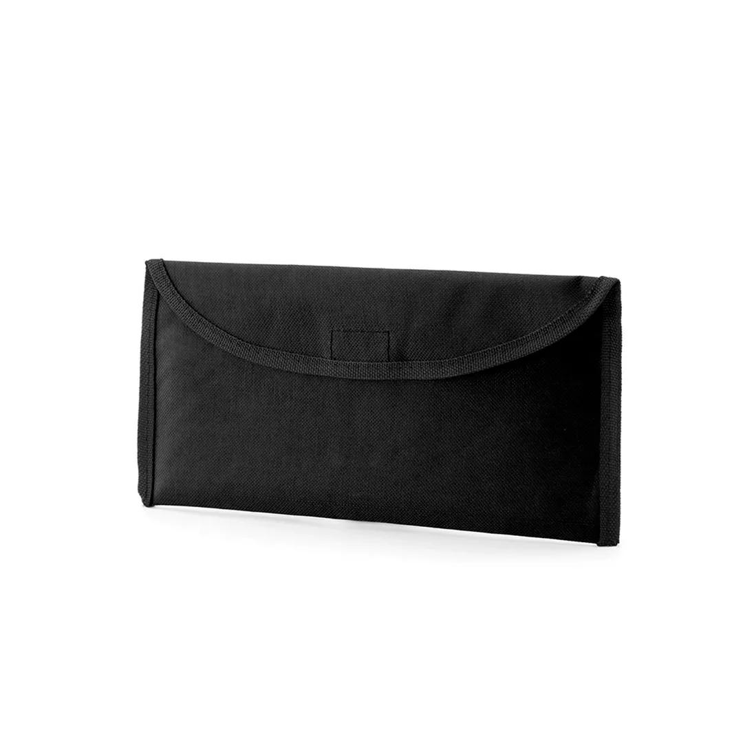 Portadocumenti da viaggio Lisboa in poliestere con chiusura a velcro, vista frontale