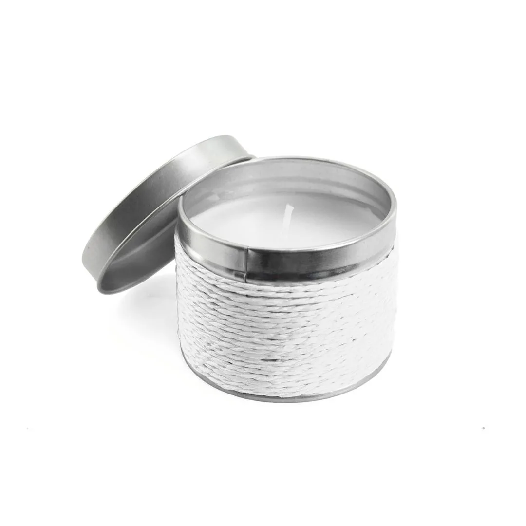 Candela Aromatica Shiva nel colore beige